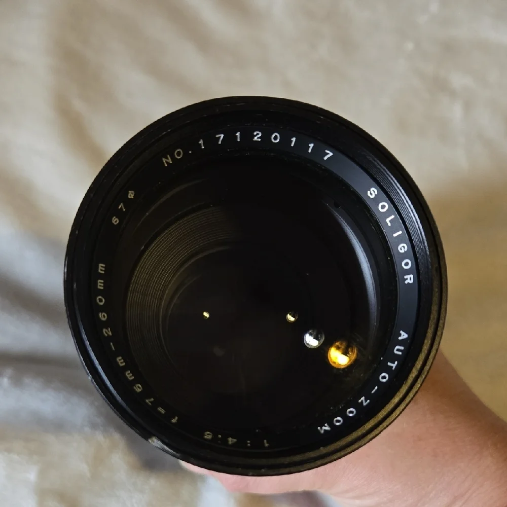 Black Camera Lens